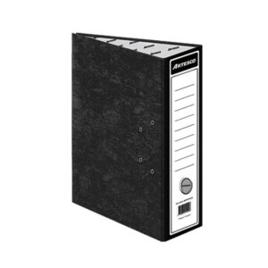 Archivador Oficio Artesco Plastificado Lomo Ancho Negro