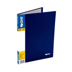 Carpeta Para Precio Ove A4 Azul X 40 Fundas