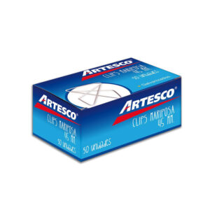 Clips Mariposa Chico Artesco Caja X 50 Und