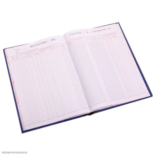 Libro De Registro De Ventas E Ingresos Pagoda 100 Hojas