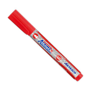 Plumón Para Pizarra Artesco 123 Rojo