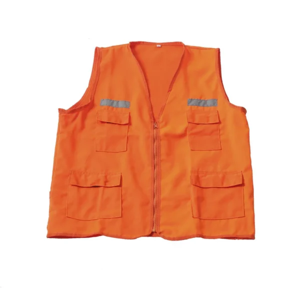 Chaleco Reflectivo Básico Dril Naranja