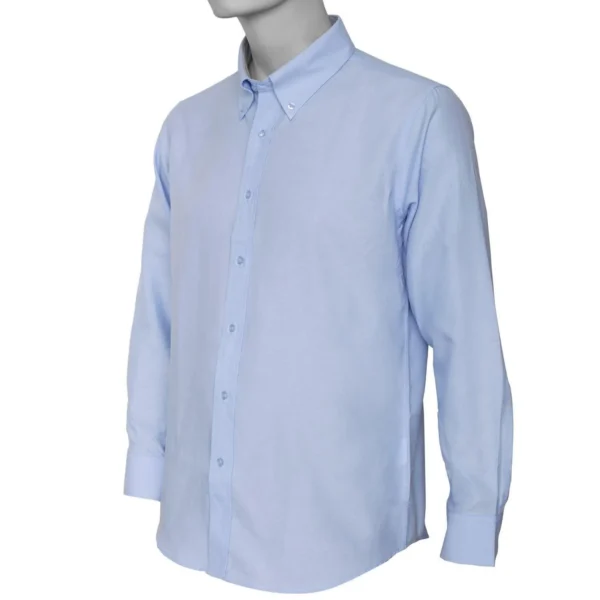 Camisa Oxford Celeste