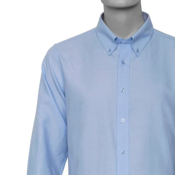 Camisa Oxford Celeste
