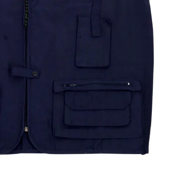 Chaleco Reflectivo Multibolsillo Azul