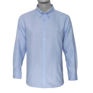 Camisa Oxford Celeste