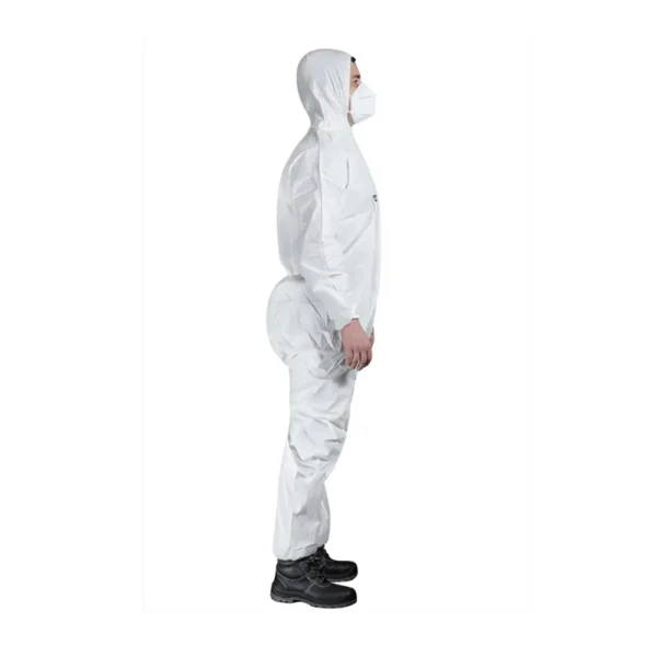 Buzo Descartable Macroguard Blanco Clute