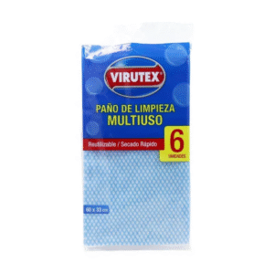 Paño Multiuso Virutex Pack 6 und. | Limpieza multiuso garantizada