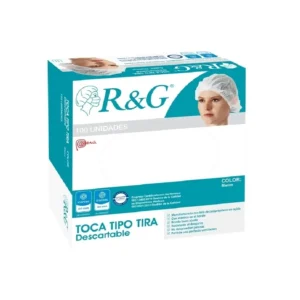 Toca color Blanco - Cubrecabeza R&G caja x 100 und